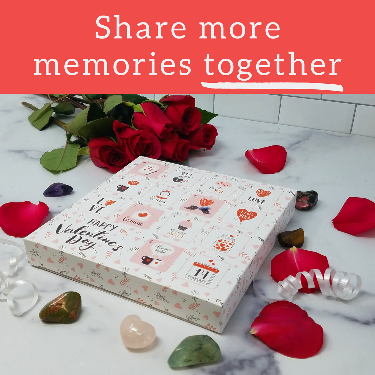 Crystal Valentine Box  Countdown to Valentine's Day – Gem Snow