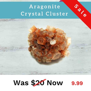 Aragonite natural stone crystal