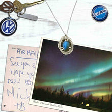 Labradorite wire wrapped Mini pendant