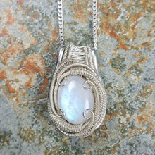 moonstone  necklace pendant