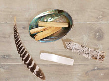 smudge kit with abalone shell 